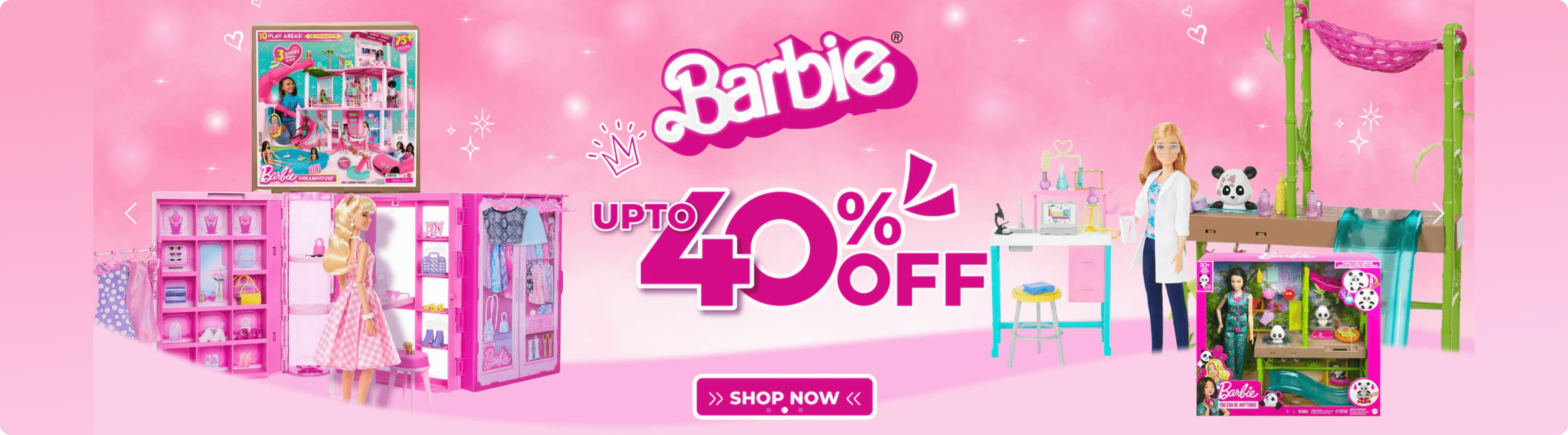 Barbie Sale Banner